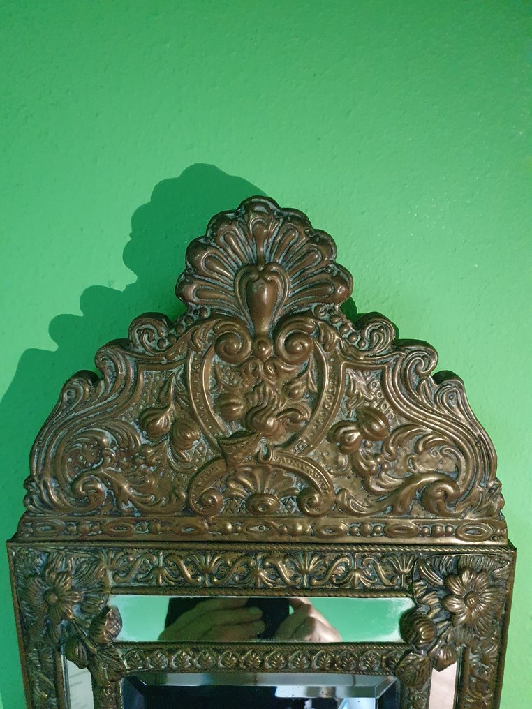 Ornement décoratif - Pays-Bas - miroir mural ancien #1.0