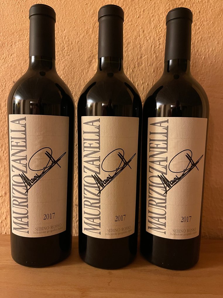2017 Maurizio Zanella, Sebino Rosso - Lombardy - 3 Bottles (0.75L) #1.0