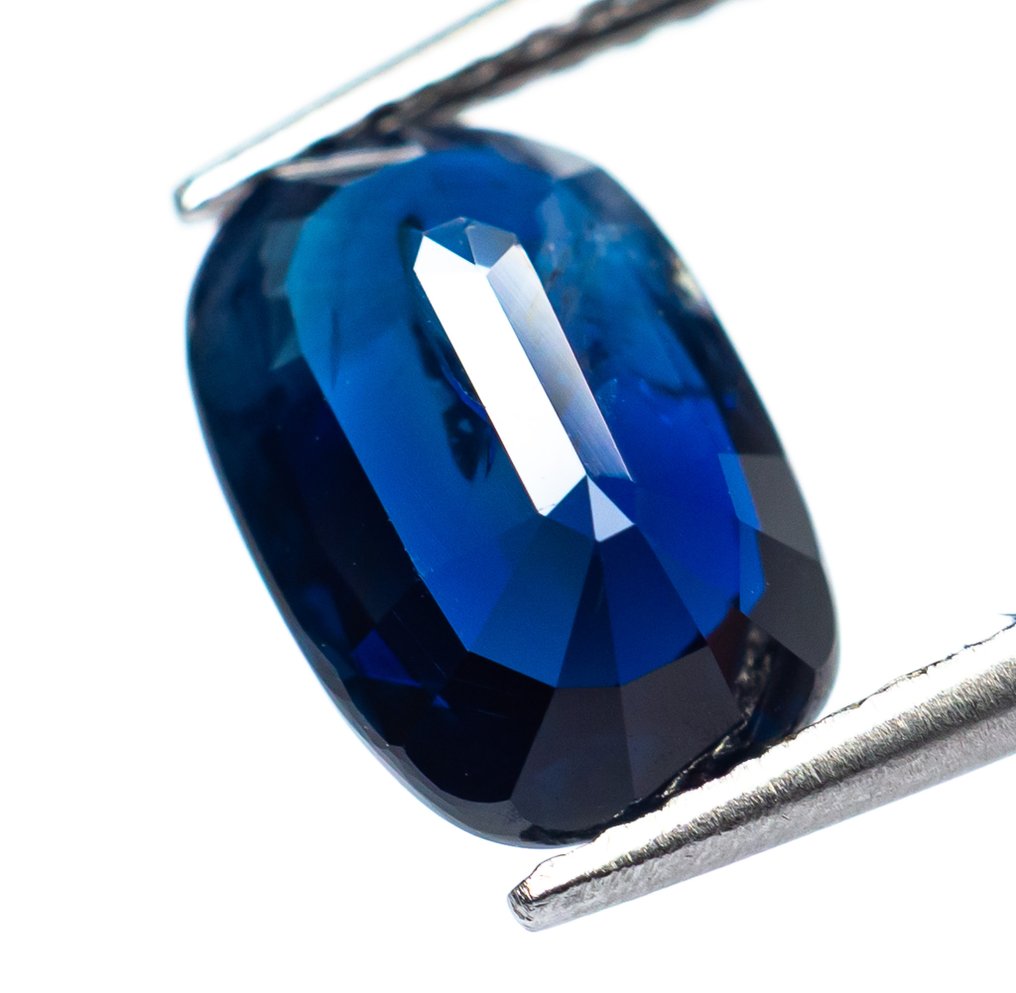 沒有保留價 藍寶石  - 2.66 ct - Bellerophon Gemlab - Deep Blue #3.2
