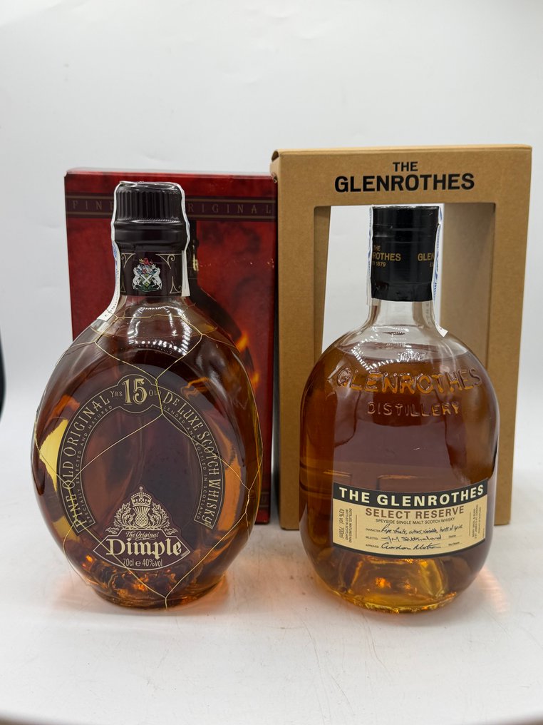 Dinple 15yo + Glenrothes Select Reserve - 70 cl - 2 sticle #1.0