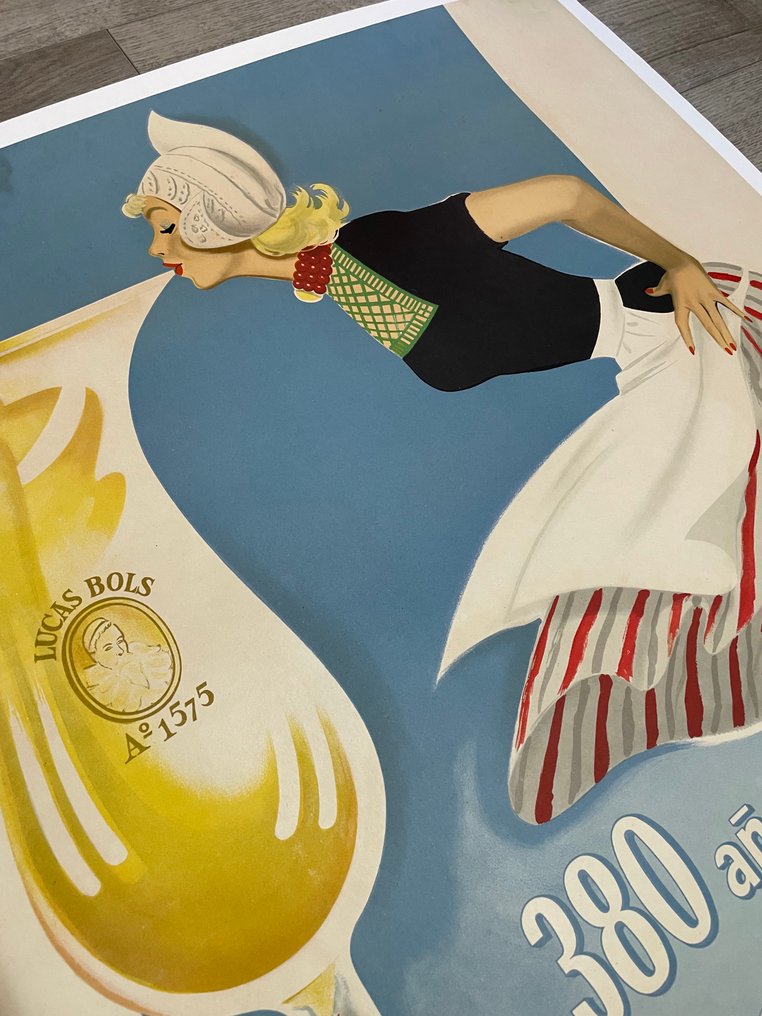 Anonymous - BOLS - Cartel Affiche original BOLS - Lata 50. #1.0