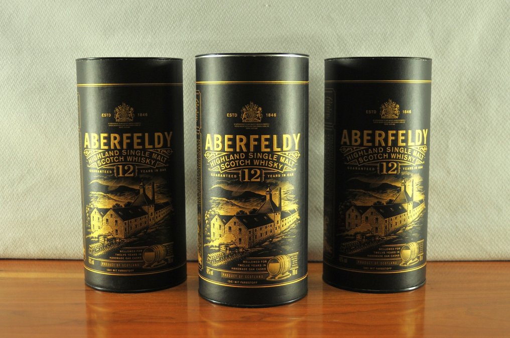 Aberfeldy 12 years old  - 700 ml - 3 botellas  #2.1