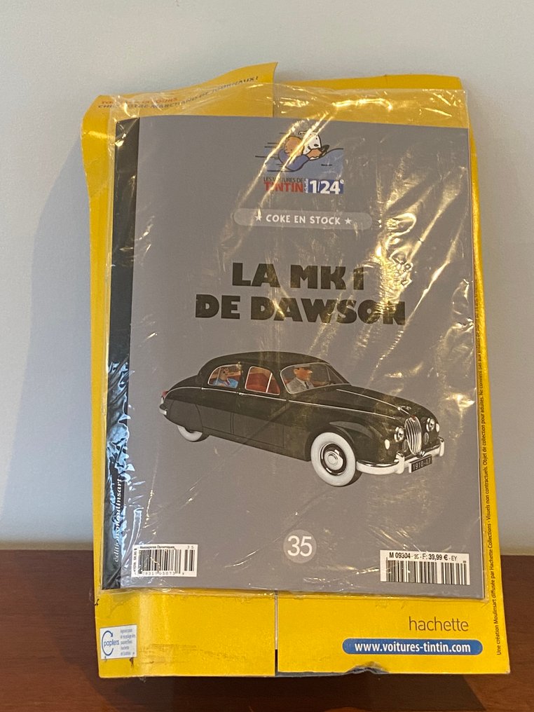 1:24 - Kit per modellini - Coke en Stoke - La MKI de Dawson / Hergé Moulinsart #4.3