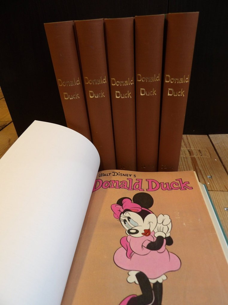 Donald Duck - weekblad jaargang 1969 + 1971 + 1972 - in 6 privé-bundelingen - 6 Album - EO - 1969/1972 #1.0