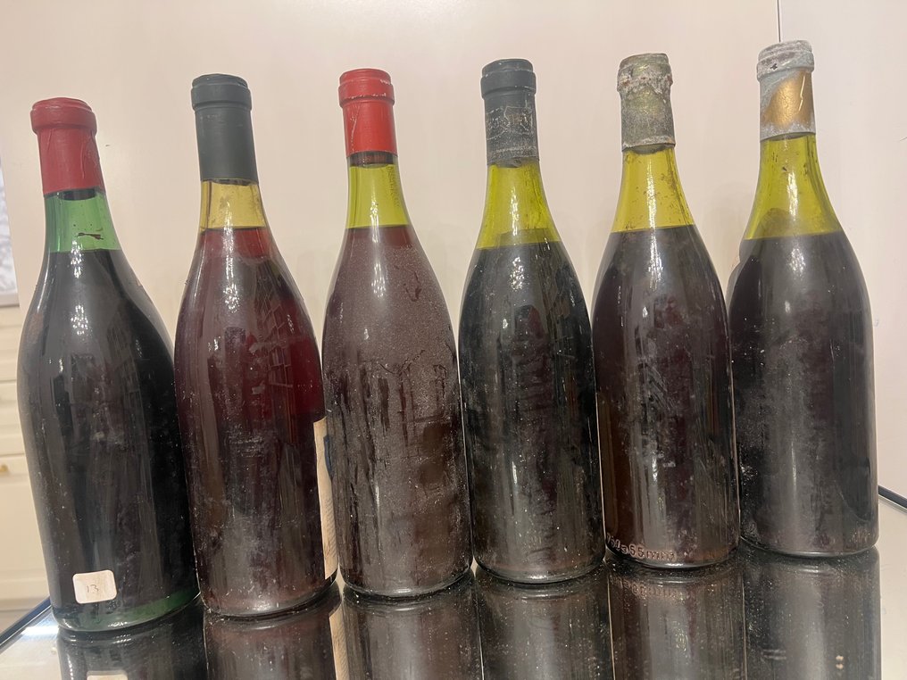 1970 Hospices de Beaune Pommard, Savigny les Beaune, 1973 Volnay 1979 Pernand-Vergeleses - Burgundia 1973 volnay & 1981 Beaune - 6 Bottles (0.75L) #3.2