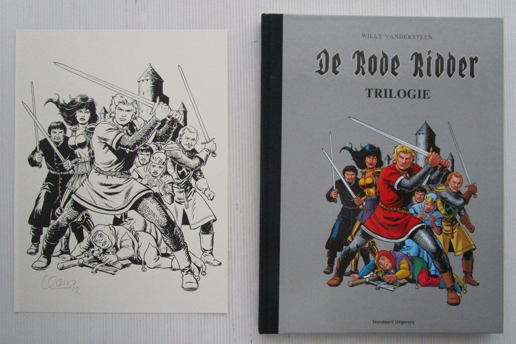 De Rode Ridder - De rode ridder trilogieën 5 b - auteursexemplaar - 1 Album - First edition - 2012 #1.0