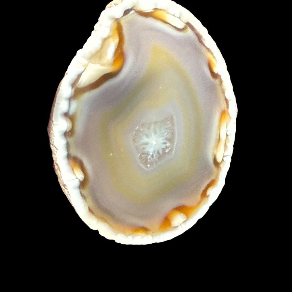 Coleção de 3 ágatas com bandas multicoloridas- 430 g #3.2