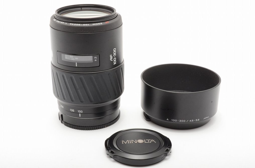 Minolta, Sony AF Zoom 4.5-5.6/100-300mm | Camera lens #1.0