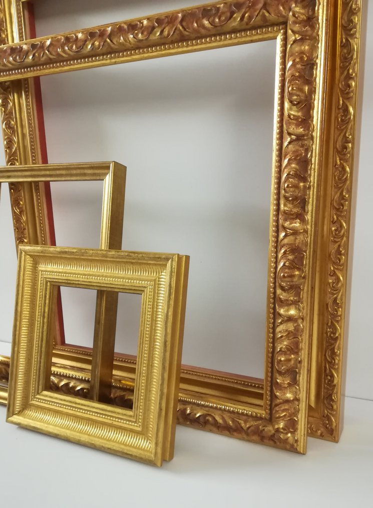 Frame (4) - Wood - Set of gold frames 40x50 cm #2.1