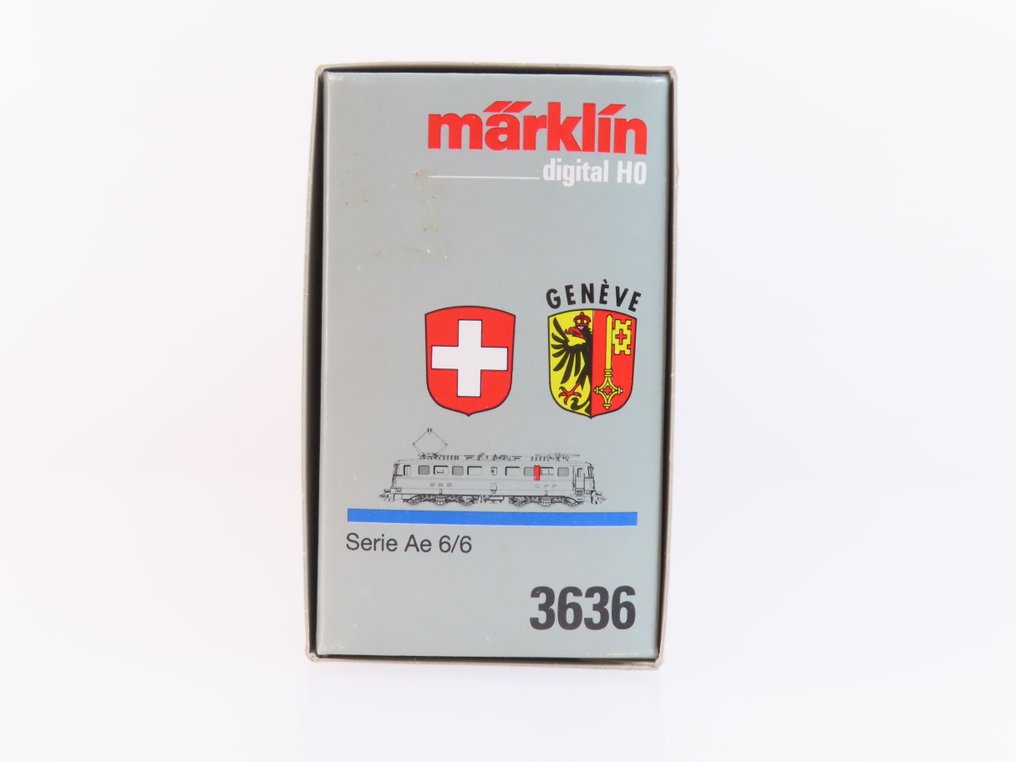 Märklin H0 - 3636 - Ηλεκτροκίνητη ατμομηχανή (1) - Ae 6/6, ψηφιακό - SBB #3.2