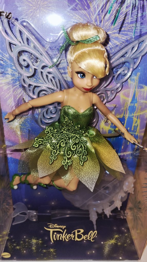 Mattel  - Barbie-nukke Barbie Disney Collector 100 Years of Wonder Tinker Trilli  HLX67 Nuova #2.1