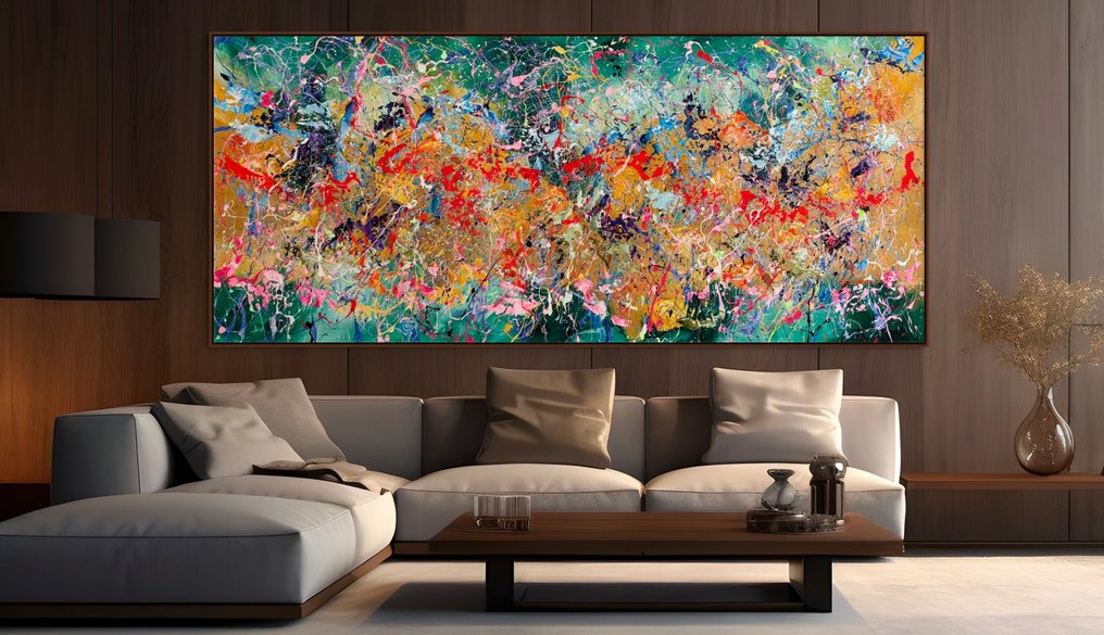 Ivanka Matiss - Golden landscape N.17 XXL #3.2