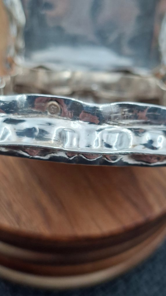 Schoonhoven - Caixa de comprimidos - Caixa de comprimidos - .835 prata - Caixa de comprimidos com filigrana. #3.2