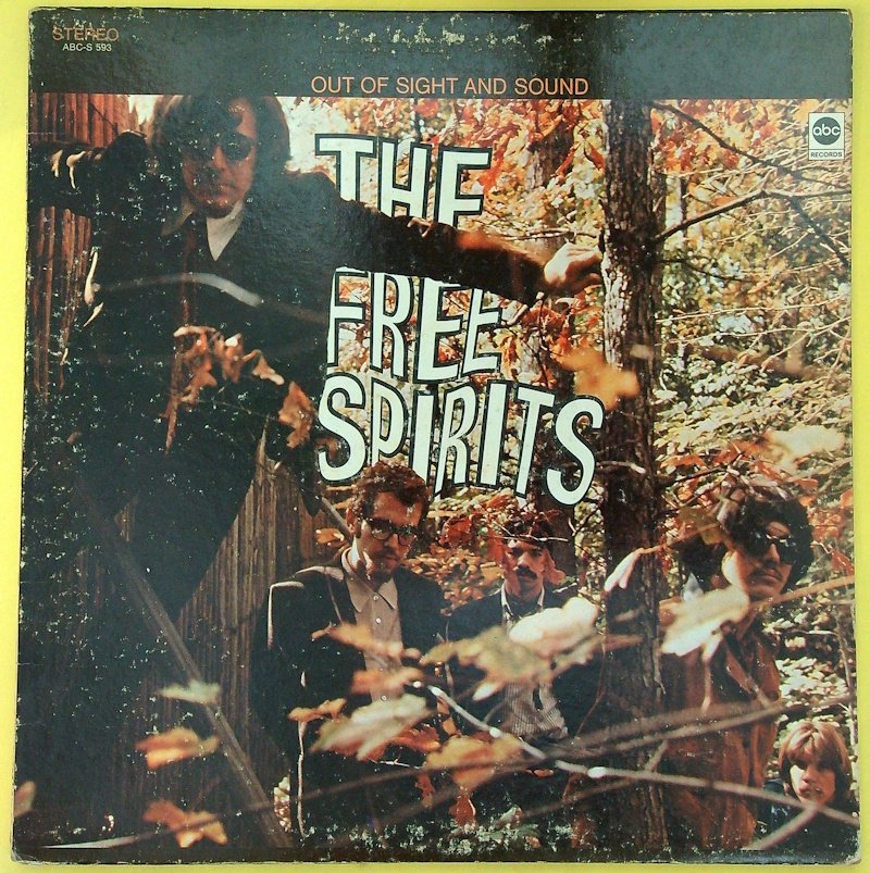 The Free Spirits (Larry Coryell) - Out of Sight and Sound - LP Album (stand-alone item) - Stereo - 1967 #1.0