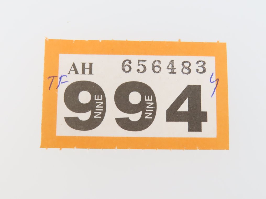 Roco H0 - 47746 - Vagão de carga de modelismo ferroviário (1) - Veículo pesado carregado com carga Leopard 1 'Prins Alexander'. - NS, DMKL #3.2