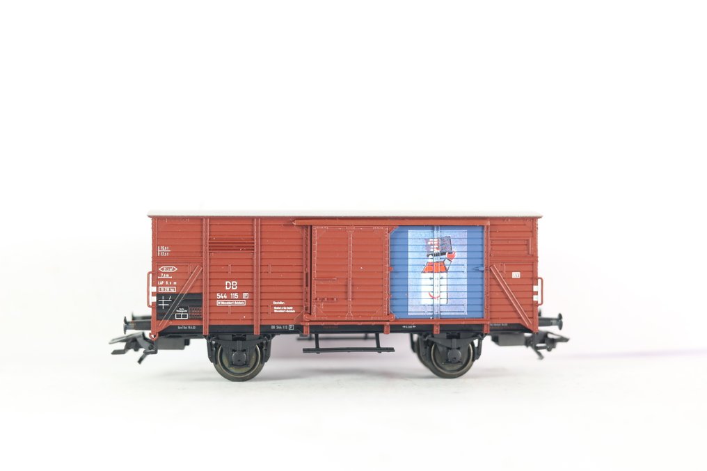 Märklin H0 - 48789 - Godsvagn-set för modelltåg (1) - 2-delat set 'Transport av skadade gods' - DB #3.2