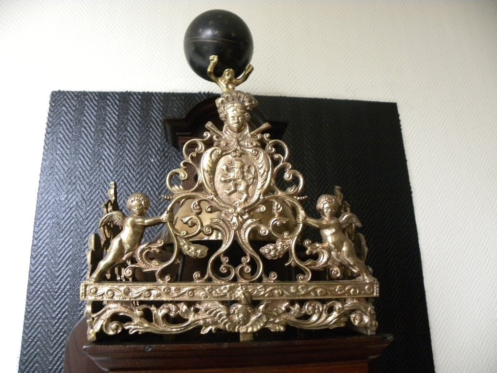 赞丹/桑斯时钟 -   铜, 木, 玻璃 - 1960-1970 #2.1