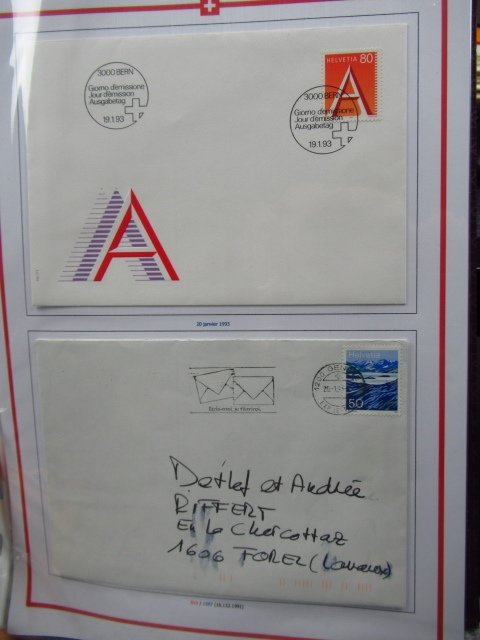 Schweiz 1993/1994 - Superbe Sammlung in einem Album Leuctturm. #4.3