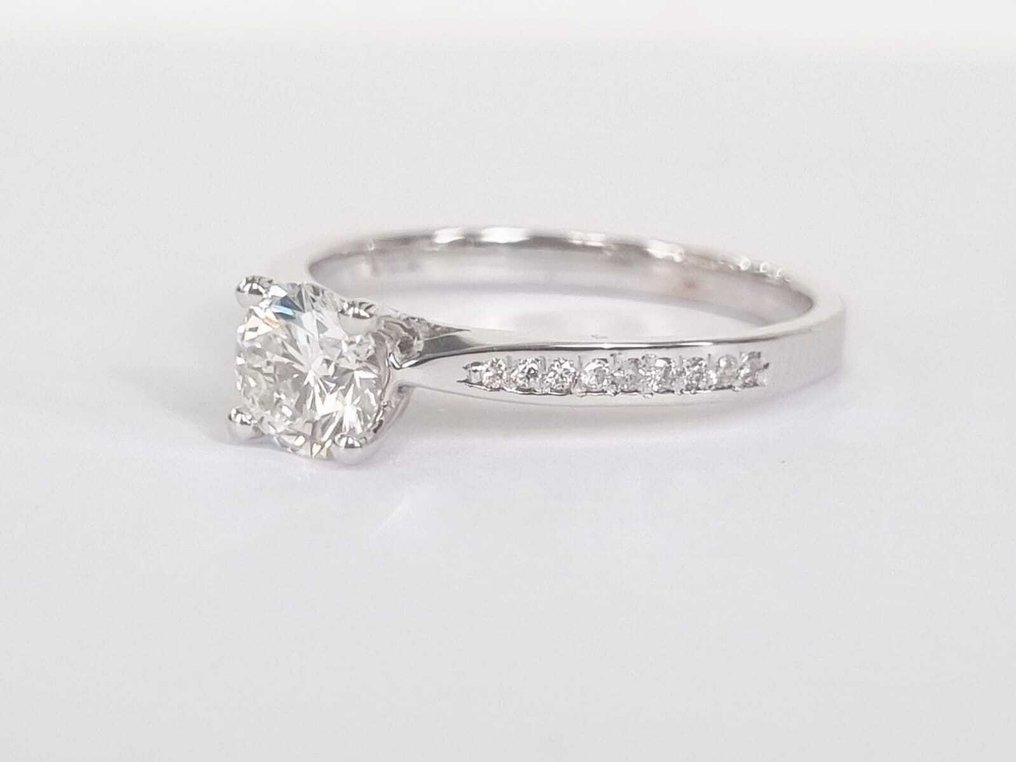 Δαχτυλίδι αρραβώνων - 18 καράτια Λευκός χρυσός -  0.70ct. tw. Διαμάντι (Φυσικό) - Διαμάντι #3.2