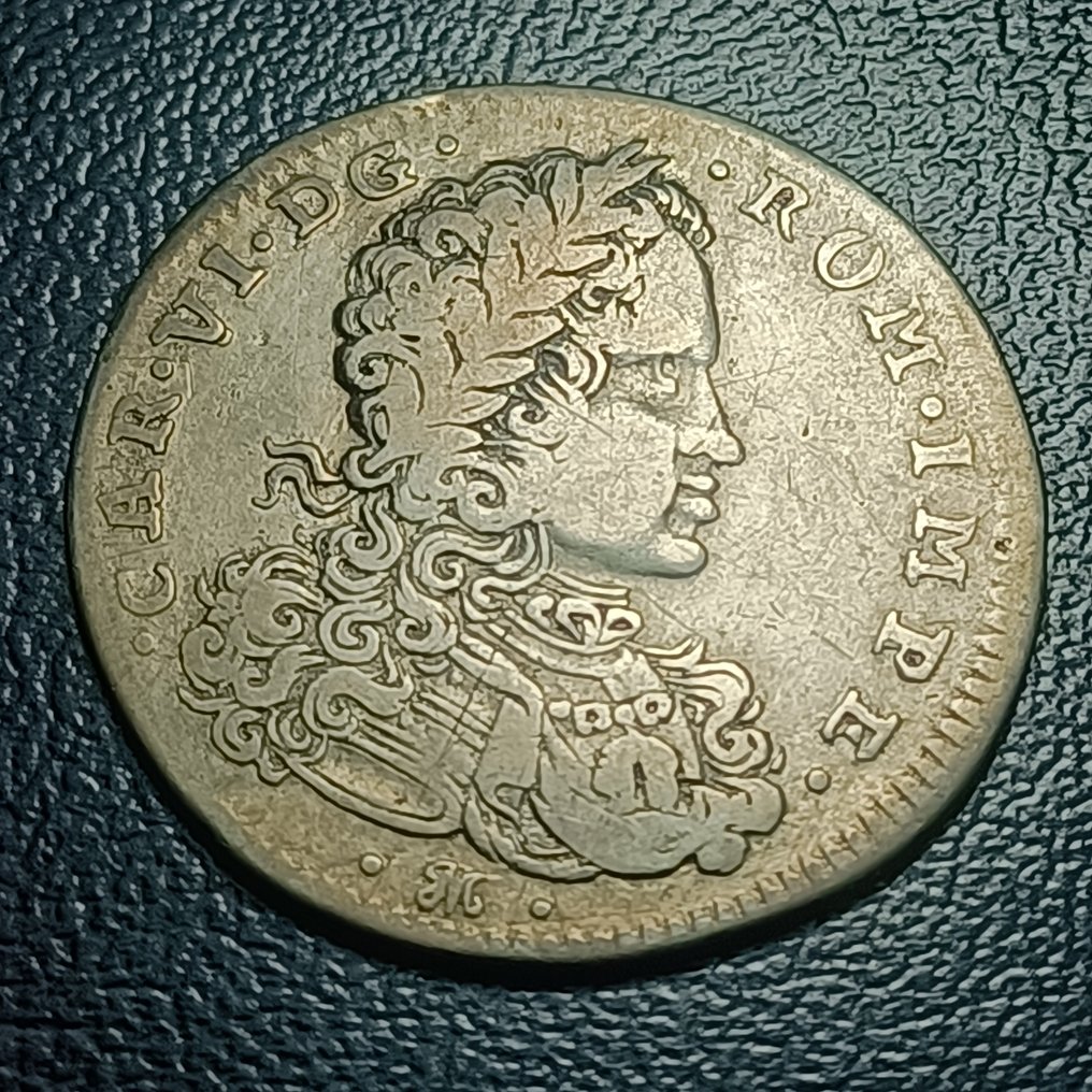 Italy, Kingdom of Naples Carlo VI d'Asburgo (1711-1740). Tari 1718  (No reserve price) #1.0