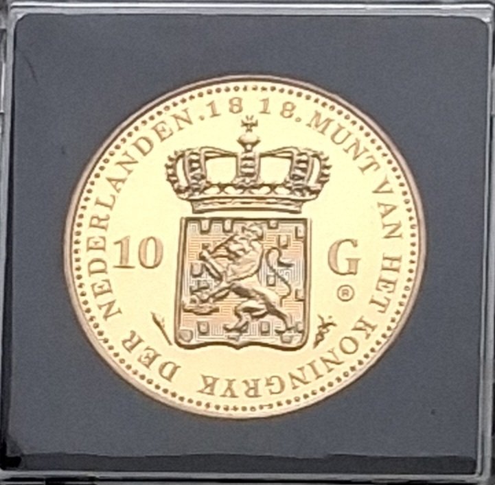 Netherlands. Medal 2014 Herslagen, 5 stuks Gouden Tientjes (No reserve price) #1.0