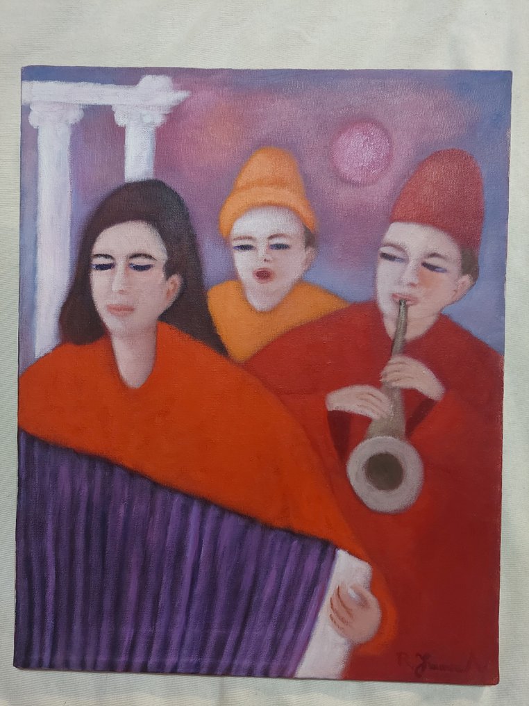 Raffaele Frumenti (1922–2002) - Suonatori #3.2