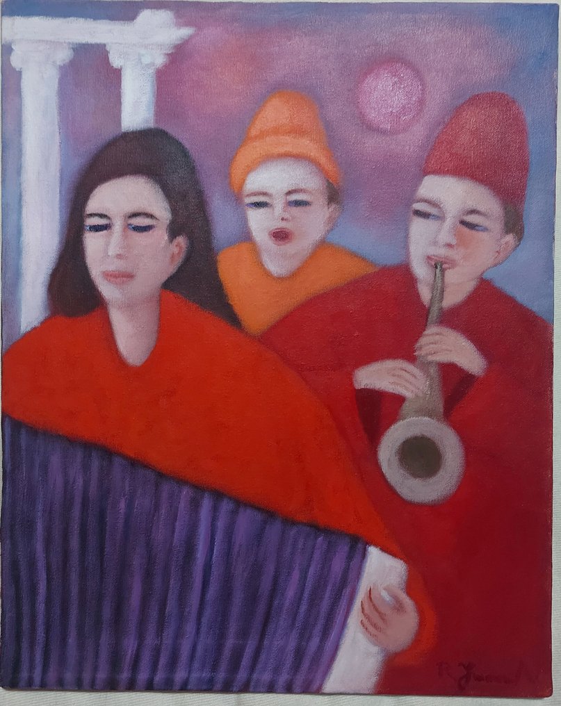 Raffaele Frumenti (1922–2002) - Suonatori #1.0