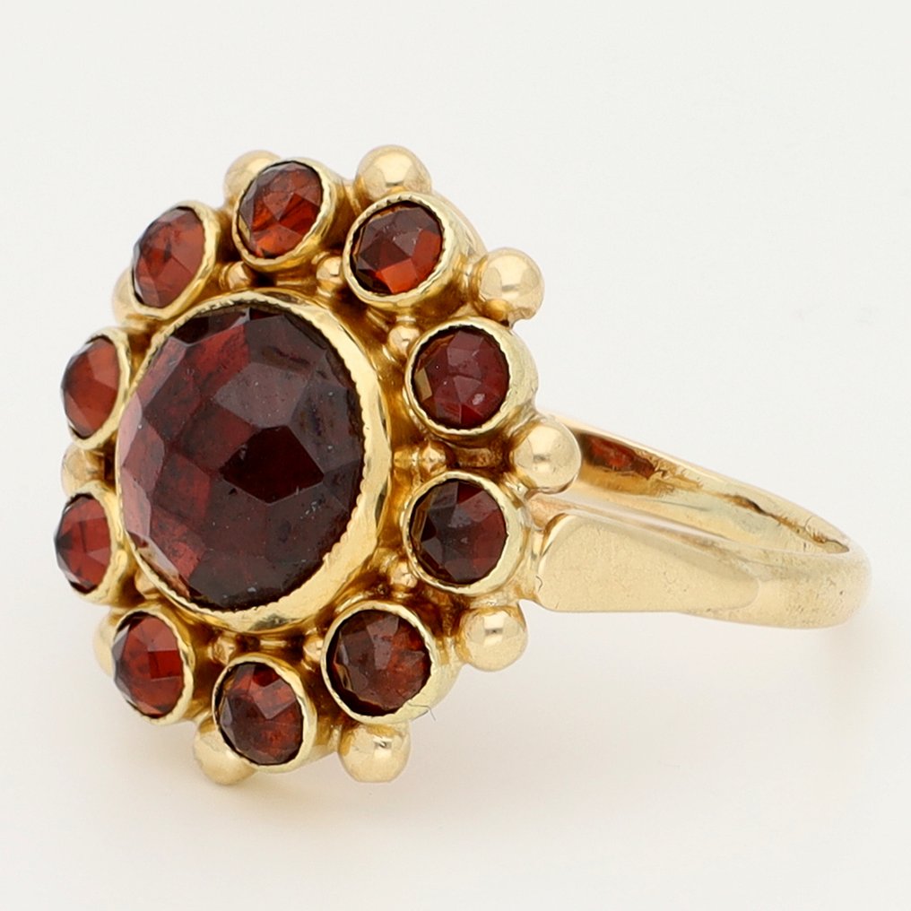 Δαχτυλίδι - 14 καράτια Ροζ χρυσό - βαρύς #1.0