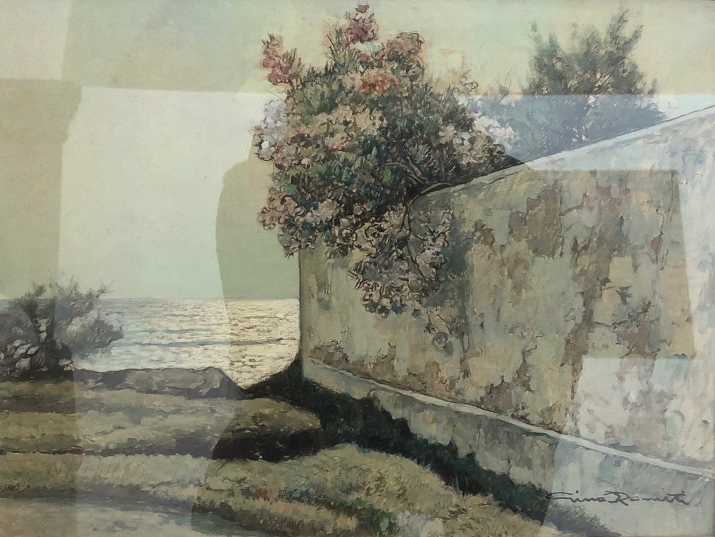 Gino Romiti (1881–1967) - Angolo mare d'Antignano #1.0