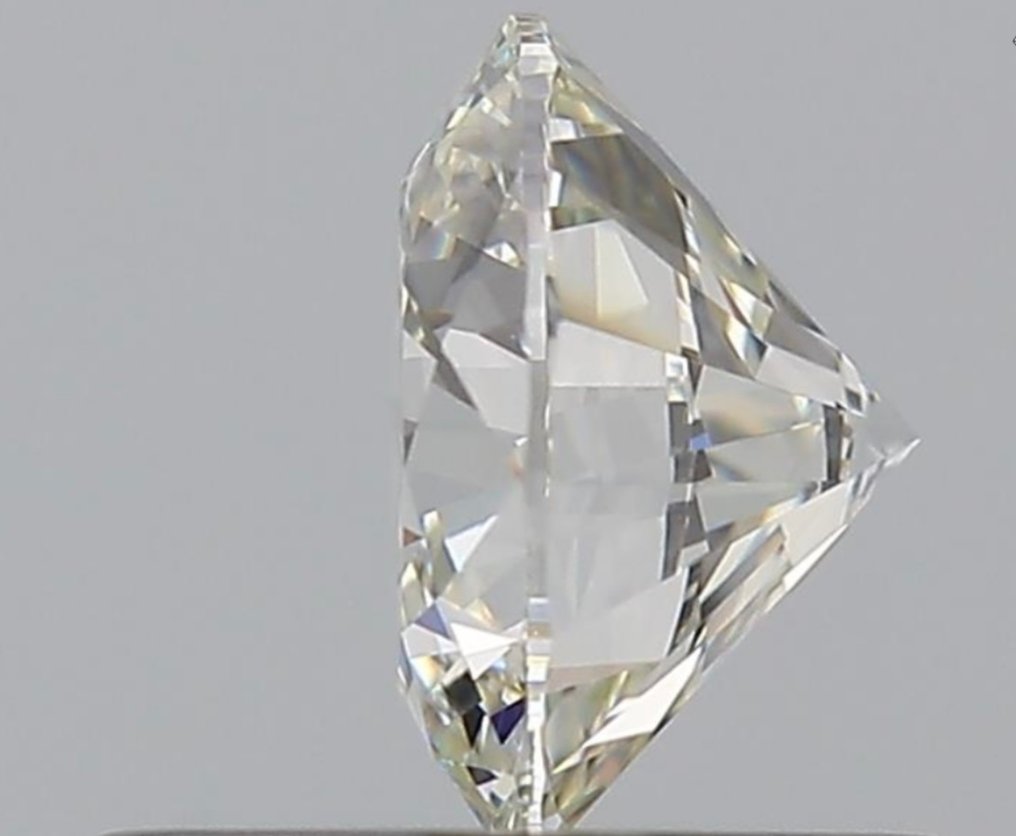 Fără preț de rezervă - 1 pcs Diamant  (Natural)  - 0.71 ct - Rotund - F - IF - GIA (Institutul gemologic din SUA) - Ex Ex Ex #1.0