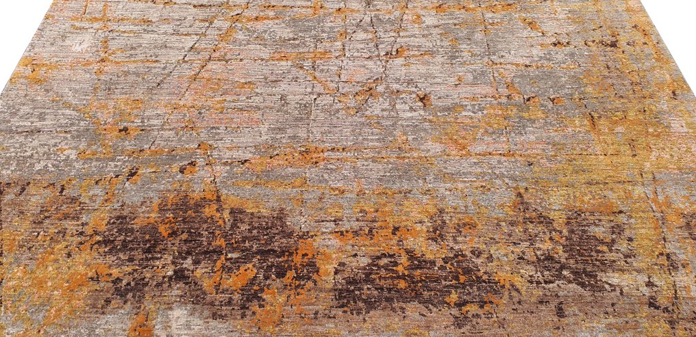 Designer teppe med silke - Teppe - 309 cm - 244 cm #2.1