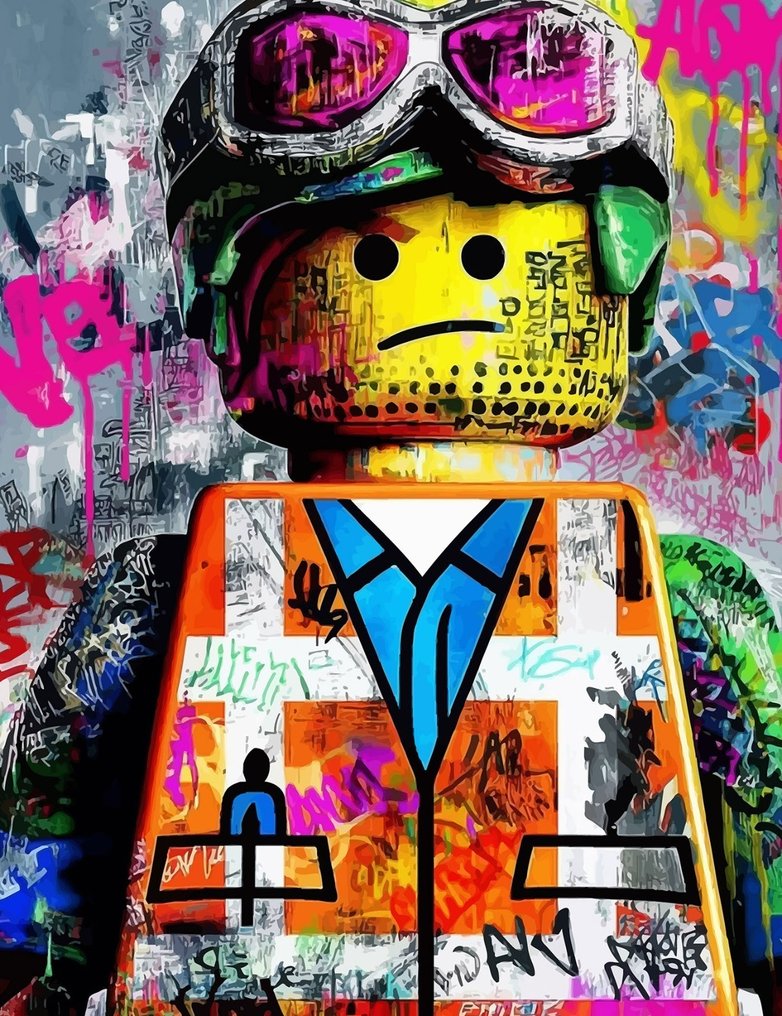 IPR Graph - El Constructor Naranja: Figura LEGO de Piloto/Ingeniero #1.0