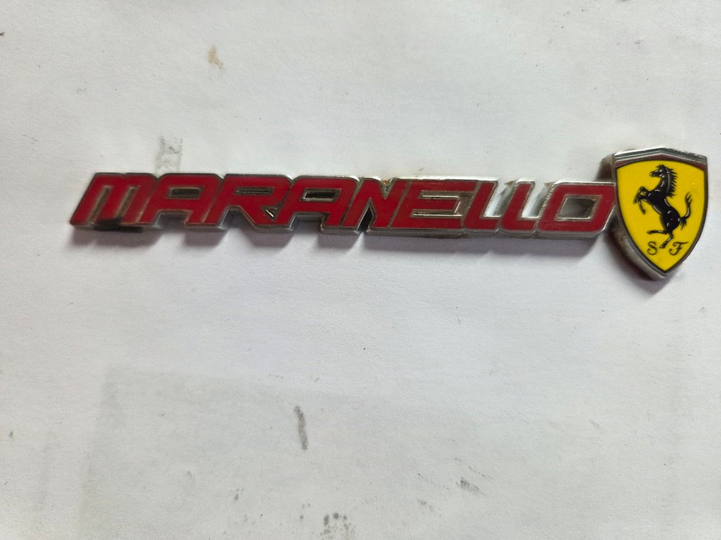 Emblem - Ferrari - FERRARI scritta fregio Maranello #3.2