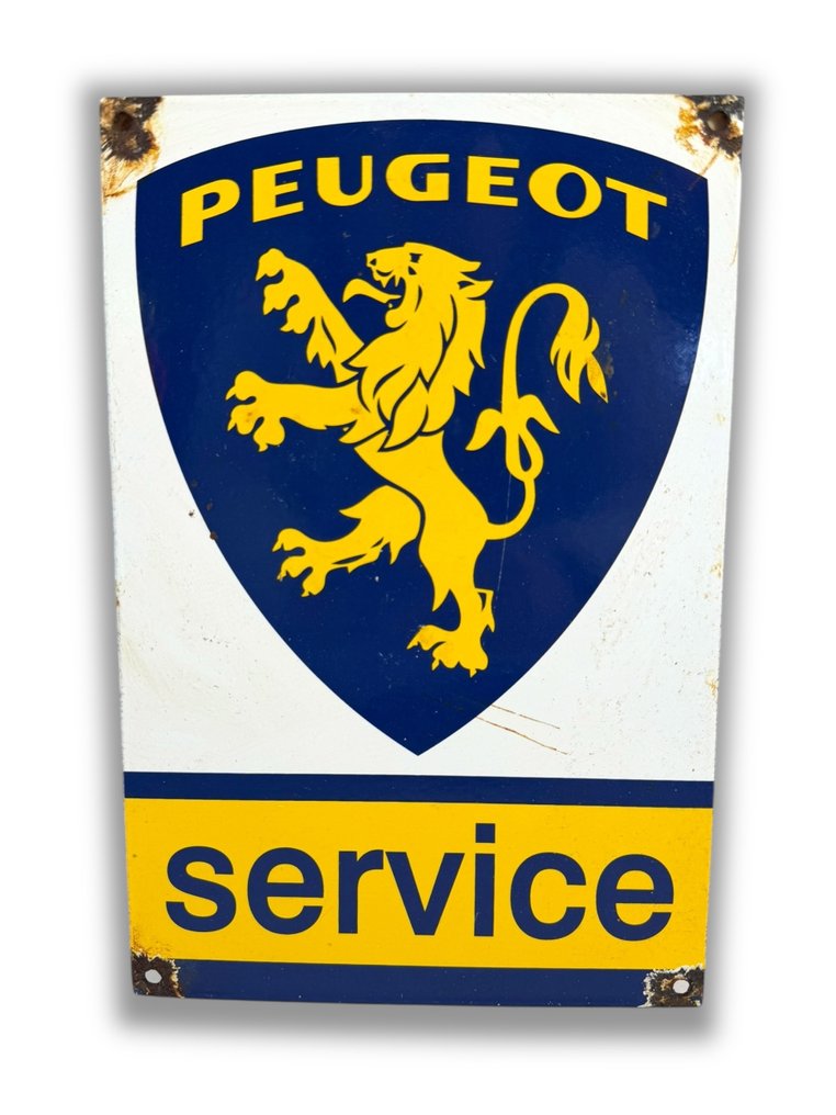 Peugeot Service - Εμαγιέ εικόνα - Σμάλτο #4.3