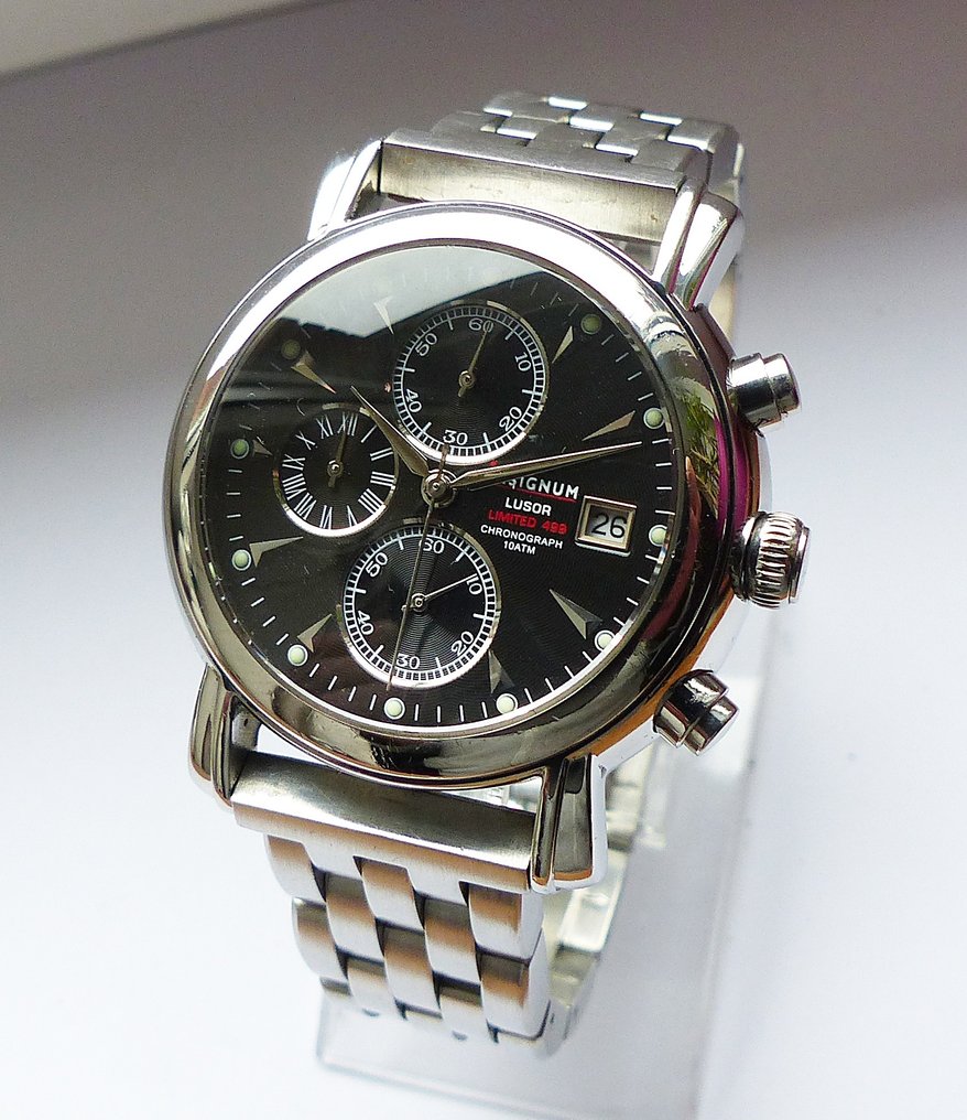 Insignum Germany - Lusor WR100 Chonograph Limited No. :033/499 - Ingen mindstepris - 600800 - Mænd - 2010-2020 #2.1