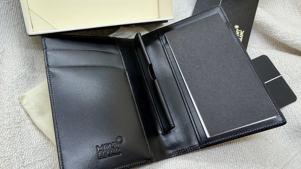 Montblanc - Mozart Notepad Leather Wallet Pen Holder - Wallet #1.0