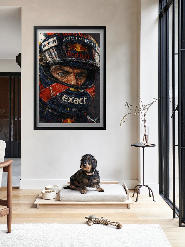 Max Verstappen Red bull racing - Formula One - Max Verstappen - Műalkotás, xxl #1.0