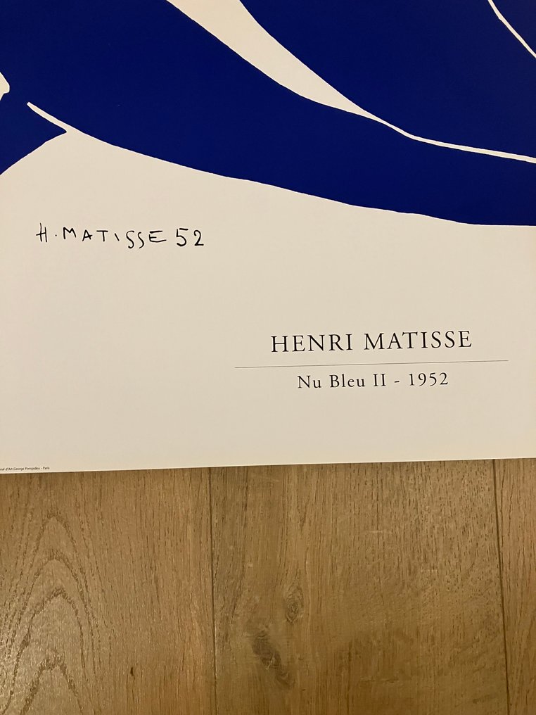 Henri Matisse (after) - Nu Bleu I - Anni ‘90 #4.3