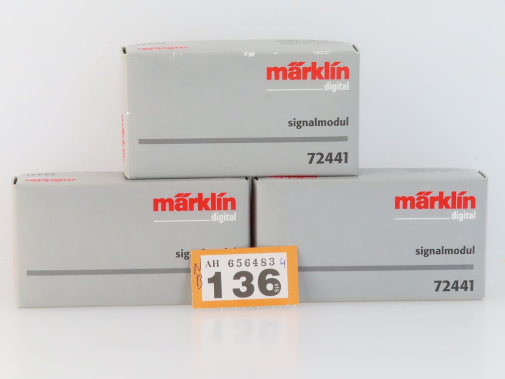 Märklin H0 - 72441 - Unité de commande numérique (3) - 3x module de freinage numérique avec connexion pour signal lumineux. #2.1