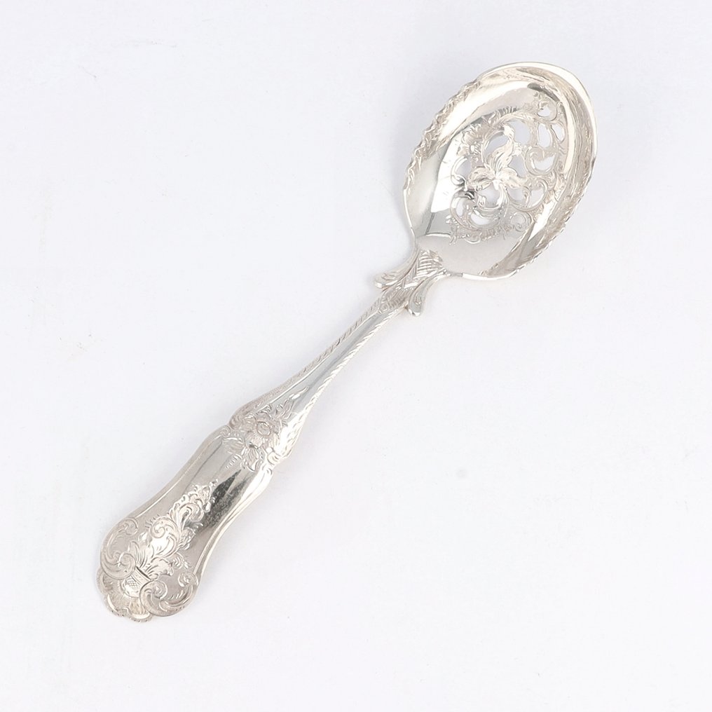 Eierlepel - Biedermeier - Nederland, 1864 - Cucchiaio - .833 argento #1.0