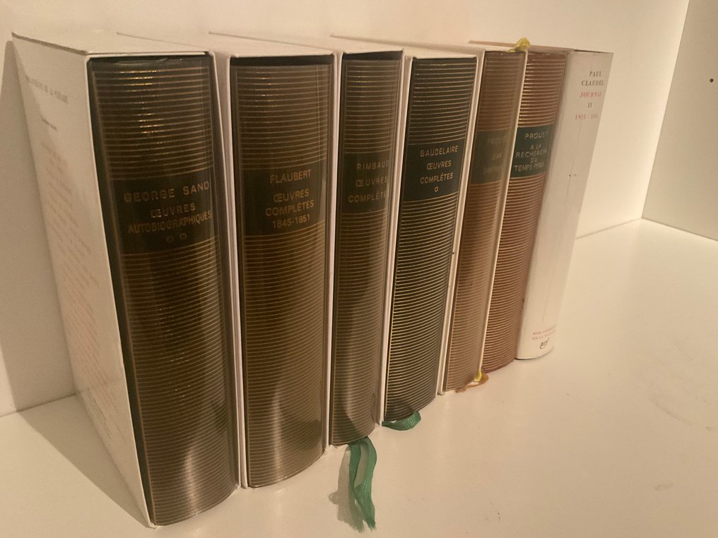 Proust / Flaubert / Baudelaire / Rimbaud / Georges Sand / Claudel - [Pléiade] À la recherche du temps perdu / Oeuvres etc. - 1954-2009 #1.0
