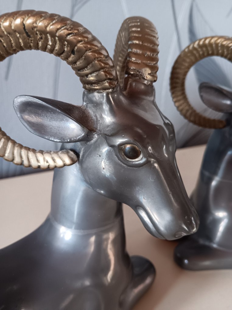 Bogstøtter (2) - Tin - Ram bogreolen #2.1