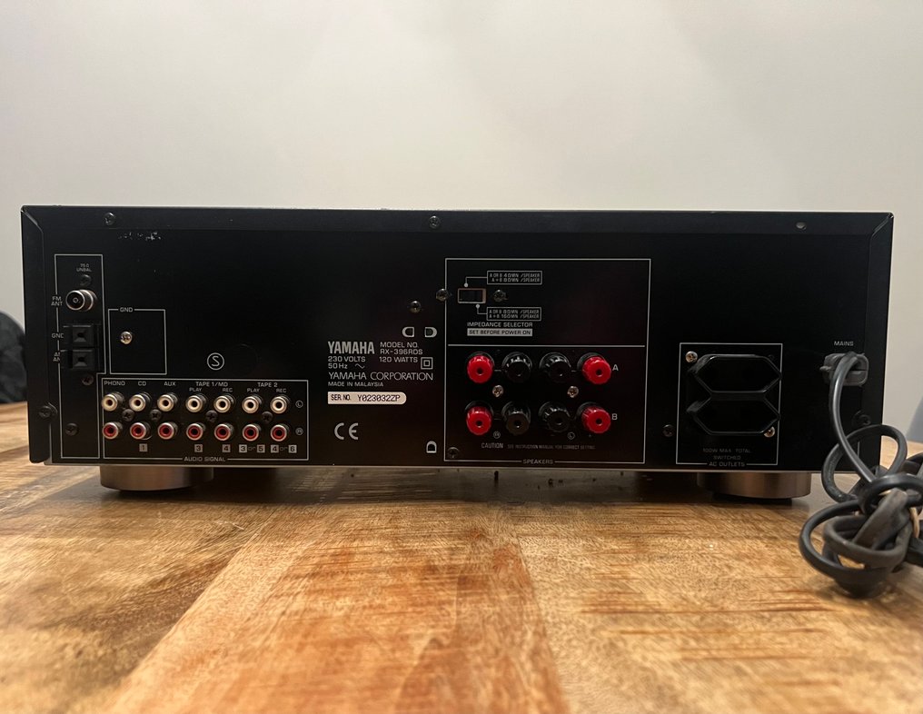 Yamaha - RX-396RDS Στερεοφωνικός δέκτης στερεάς κατάστασης #3.2