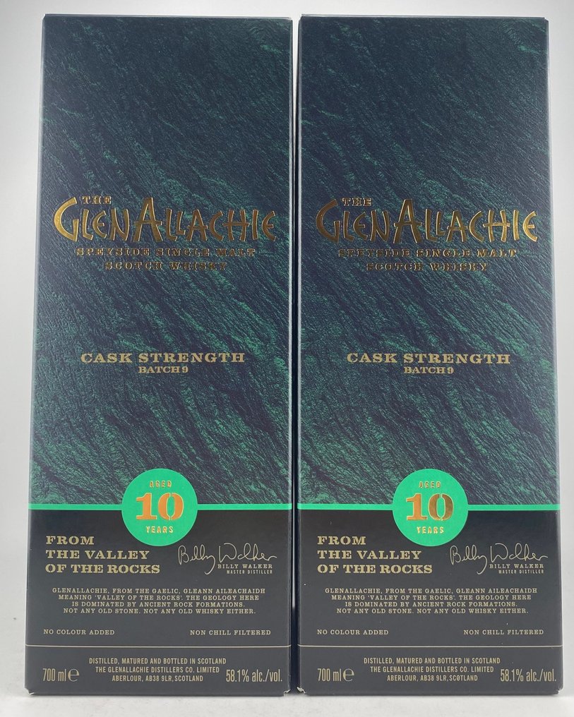 Glenallachie 10 years old Cask Strength Batch No. 9 - 70cl - 2 buteleki #3.2