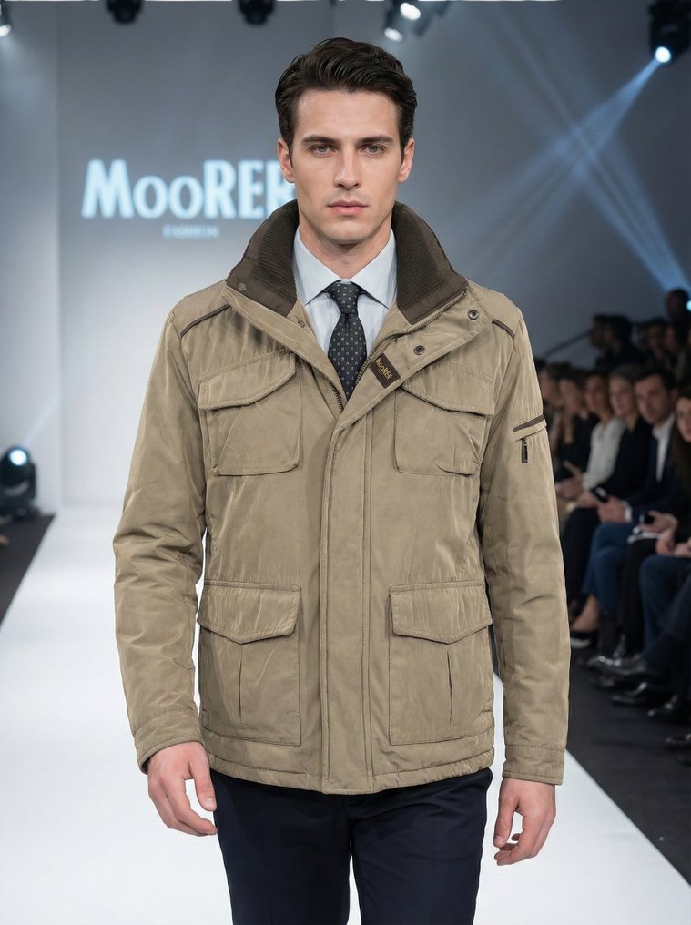 MOORER Premium collection Luxury Real Down Jacket Classic collection - Tg. L - NO Rererve Price - Manteau #1.0