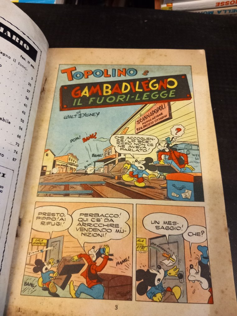 Topolino n. 112 - con bollino club ,  giochi non compilati - 1 Comic - First edition - 1955 #4.3