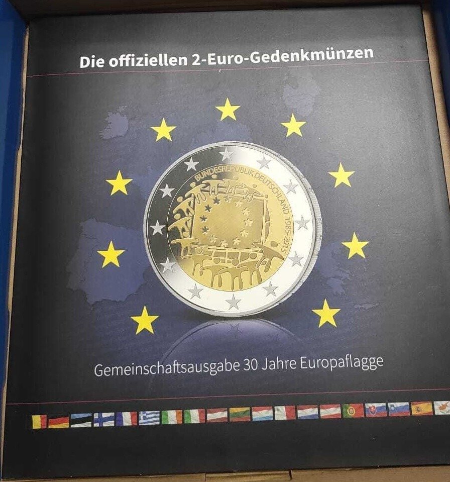 Europa. 2 Euro 2015 "30 Years European Flag" (19 monete) (Sem preço de reserva) #1.0