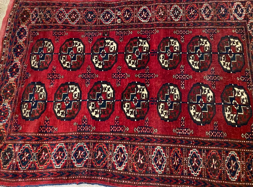 Tekke Turkmen - 地毯 - 129 cm - 87 cm #2.1