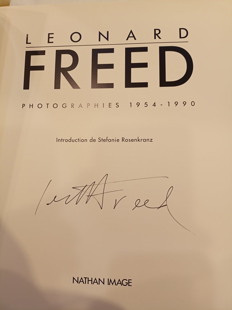 Signed, Leonard Freed (1929-2006) - Photographies 1954-2006 - 1991 #1.0