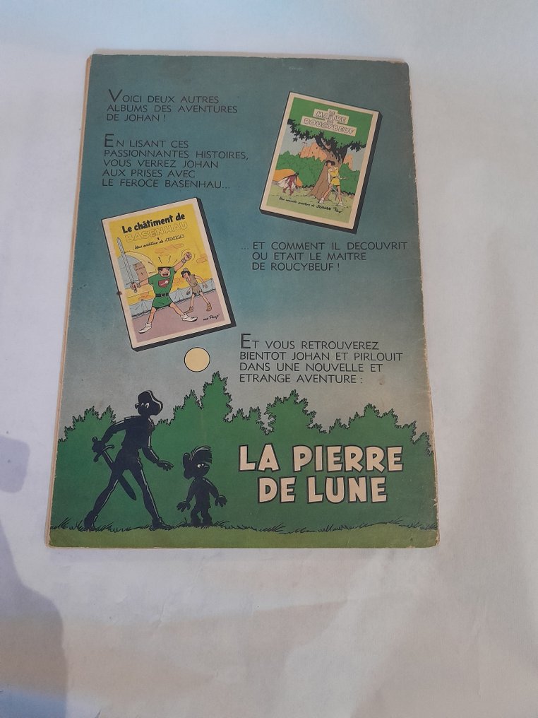 Johan et Pirlouit T3 - Le Lutin du Bois aux Roches - B - 1 Album - 比利时初版 - 1955 #1.0